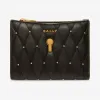 巴利/Bally 黑色小牛皮法式钱夹 6229910