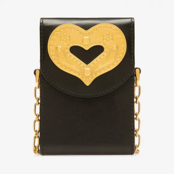 巴利/Bally 黑色小牛皮迷你包 6229932