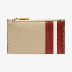 巴利/Bally 石灰色皮革名片夹 6230044