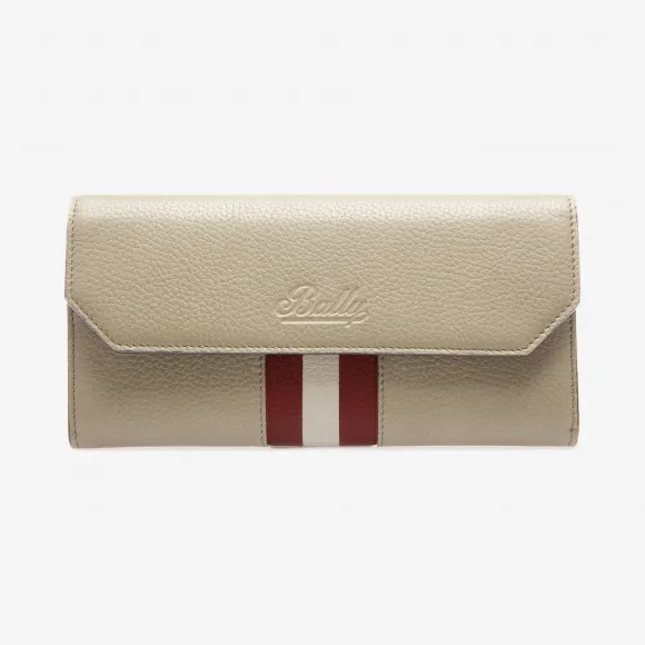 巴利/Bally 石灰色皮革长款钱夹 6230047