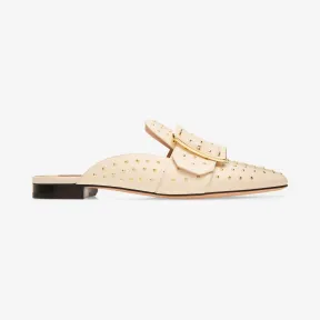 巴利/Bally 骨白色羔羊皮便鞋 6230102