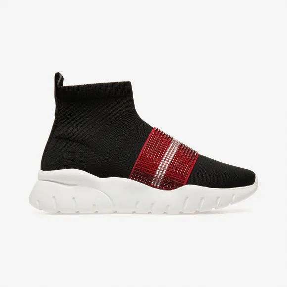 巴利/Bally 黑色高科技尼龙混纺面料运动鞋 6230652