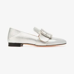 巴利/Bally 银色皮革便鞋 6231227