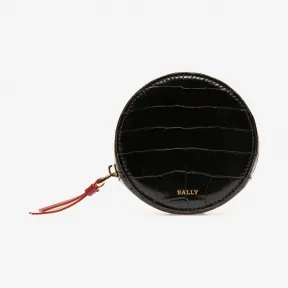 巴利/Bally 女士黑色压纹小牛皮收纳包 6233013