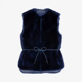 巴利/Bally 女士海军蓝美利奴羊毛皮外套 6233321