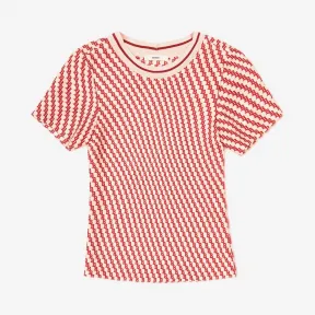 巴利/Bally 粉色印花真丝衬衫 6233343