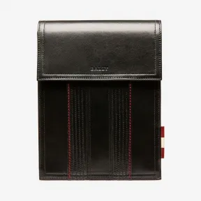 巴利/Bally 黑色皮革斜背包 6234236