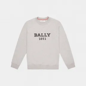 巴利/Bally 男士灰色棉质毛衣 6239942