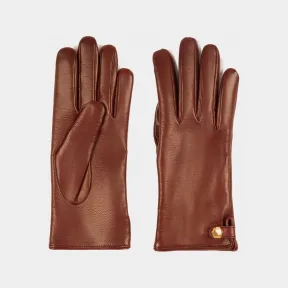 巴利/Bally 女式传统红色皮手套 6240241