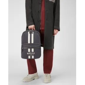 巴利/Bally 男士海军蓝 Fixie 尼龙背包 6300007