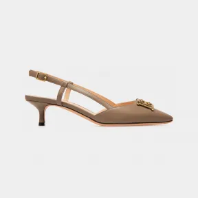 巴利/Bally Eva 卡纳帕皮革高跟鞋 6300256