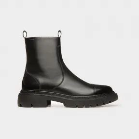 巴利/Bally 男式黑色 Vaughen 皮靴 6301506