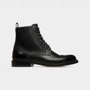 巴利/Bally Nicoldon 黑色皮靴 6301514