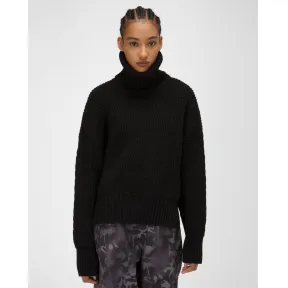 巴利/Bally 女式黑色羊毛和羊绒高领毛衣 6302179