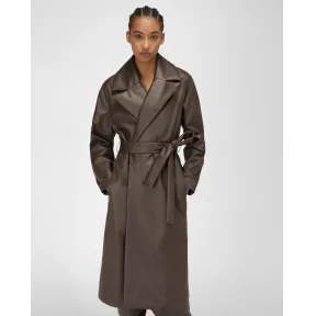 巴利/Bally 乌木棕色皮大衣 6302192