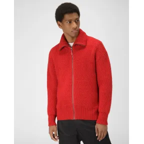 巴利/Bally 红色羊毛和羊绒高领毛衣 6302355