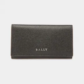 巴利/Bally 男式黑色和蓝色 Baltos 皮革钥匙包 6302752