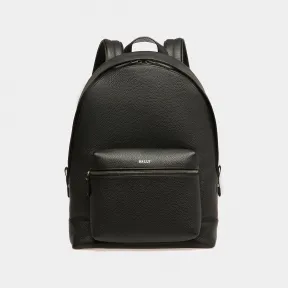 巴利/Bally 男士黑色 Harper 皮革背包 6302835