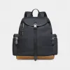 巴利/Bally 男士 Cliford 皮革和尼龙帆布背包 6303154