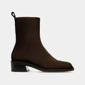 巴利/Bally 乌木棕色女式 Austine 皮靴 6303391