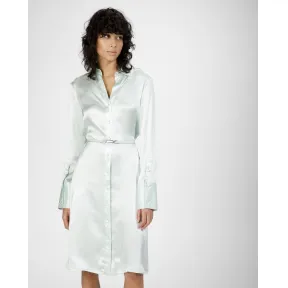 巴利/Bally 女士浅蓝色真丝衬衫裙 6303403