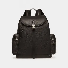 巴利/Bally 男士黑色 Cliford 皮革背包 6303562