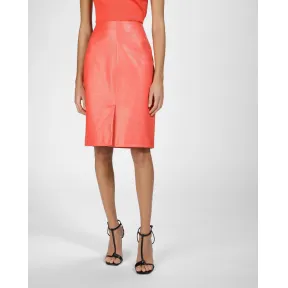 巴利/Bally 女式橙色皮裙 6303912