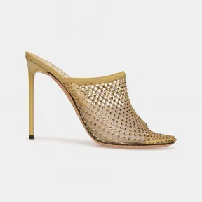 巴利/Bally 女士水晶网眼水晶渔网穆勒鞋 6304038