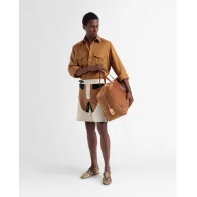 巴利/Bally 男士沙漠色前袋真丝衬衫 6304163