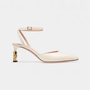 巴利/Bally 女士粗踝带皮革高跟鞋 6304278