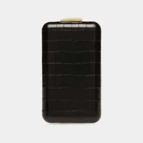 巴利/Bally 女士鳄鱼纹压花皮革结构化微型手袋 6304433