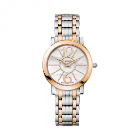 宝曼/Balmain Elegance Chic Mini 精钢镀玫瑰金 石英机芯 女表 B1698.33.85