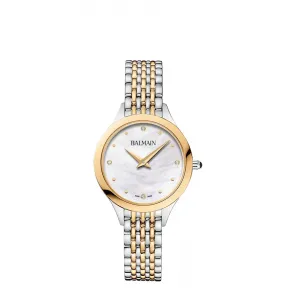 宝曼/Balmain 29MM 不锈钢镀金 石英机芯 女表 B39123985