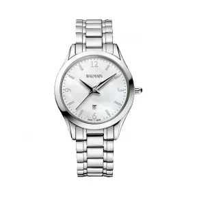 宝曼/Balmain Classic R Lady 精钢 石英机芯 女表 B4111.33.84
