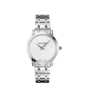 宝曼/Balmain 32MM 不锈钢 石英机芯 女表 B44313326
