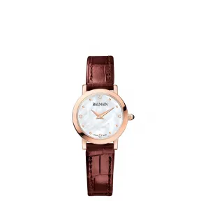 宝曼/Balmain 25 MM 不锈钢镀金 石英机芯 女表 B46995286