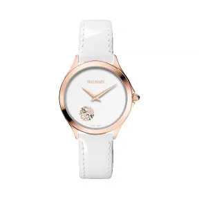 宝曼/Balmain Flamea II 精钢镀玫瑰金 石英机芯 女表 B4759.22.16