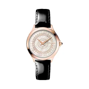 宝曼/Balmain Flamea II 精钢镀玫瑰金 石英机芯 女表 B4759.32.85