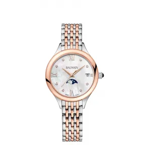 宝曼/Balmain 31MM 不锈钢镀玫瑰金 石英机芯 女表 B49183385