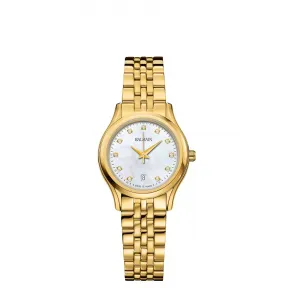 宝曼/Balmain 27.5MM 不锈钢镀金 石英机芯 女表 B83403386