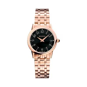 宝曼/Balmain Éria Bijou 精钢镀玫瑰金 石英机芯 女表 B8559.33.64