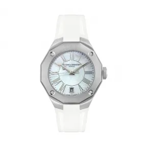 名仕/Baume & Mercier 利维拉 Riviera 系列 不锈钢 石英机芯 女表 BMMOA08756