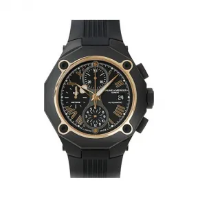 名仕/Baume & Mercier 利维拉 Riviera 系列 精钢/玫瑰金 自动机械机芯 男表 BMMOA08758