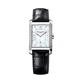 名仕/Baume & Mercier 汉伯顿 Hampton 系列 钻石 石英机芯 女表 BMMOA08811