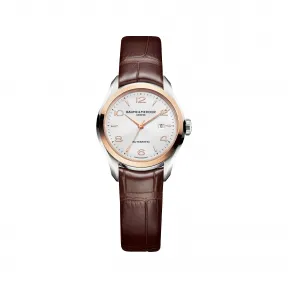 名仕/Baume & Mercier 克里顿 Clifton 系列 精钢 自动机械机芯 女表 BMM0A10208