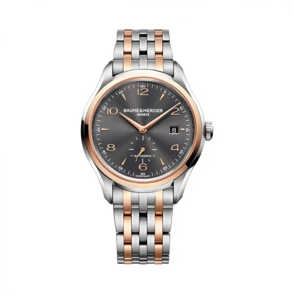 名仕/Baume & Mercier 克里顿 Clifton 系列 精钢 自动机械机芯 男表 BMM0A10210