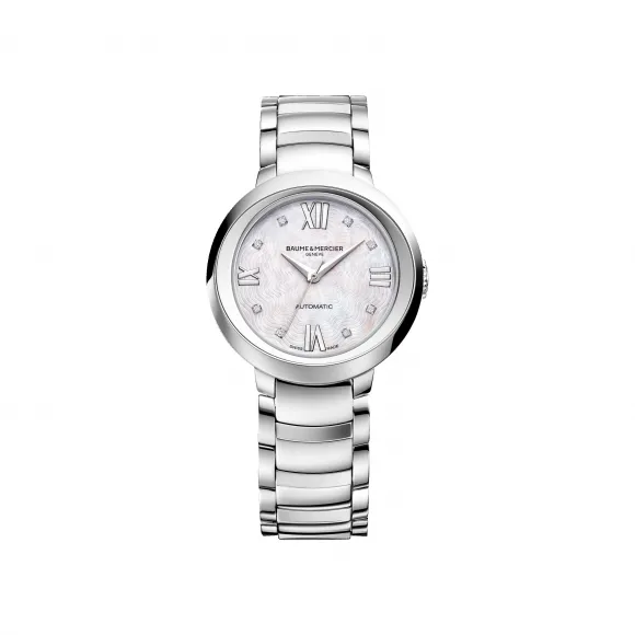 名仕/Baume & Mercier 约定 Promesse 系列 精钢, 抛光 自动机械机芯 女表 BMM0A10238