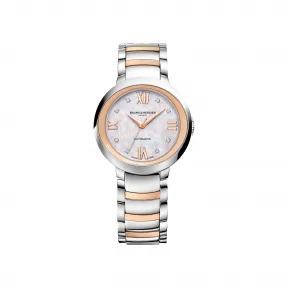 名仕/Baume & Mercier 约定 Promesse 系列 抛光/缎面打磨 自动机械机芯 女表 BMM0A10239