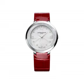 名仕/Baume & Mercier 约定 Promesse 系列 抛光 石英机芯 女表 BMM0A10262