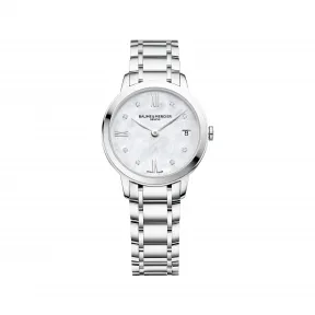 名仕/Baume & Mercier 克莱斯麦 Classima 系列 精钢, 抛光 石英机芯 女表 BMM0A10326